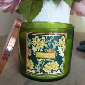 Bath and Body works Greenhouse Fern 3 wick